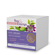Увлажняющий и корректирующий крем для глаз с экстрактами зеленого чая и пассифлоры, 50 мл., Sea & Energy